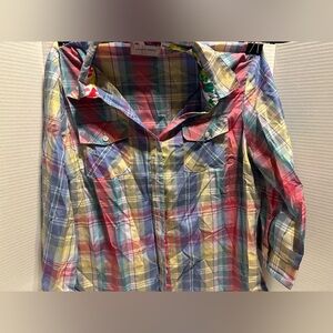 Lemongrass size large button down shirt